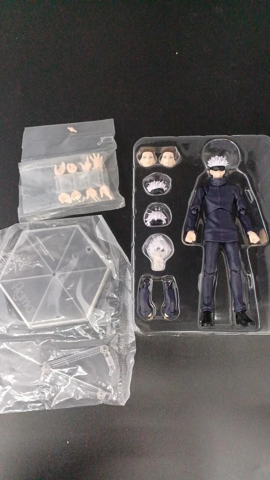 Figurine Figma 557 Gojo Satoru Jujutsu Kaisen Good Smile Company Japan... - Photo 2/4