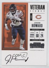 2017 Panini Contenders Veteran Ticket Jordan Howard #394 Auto b9e