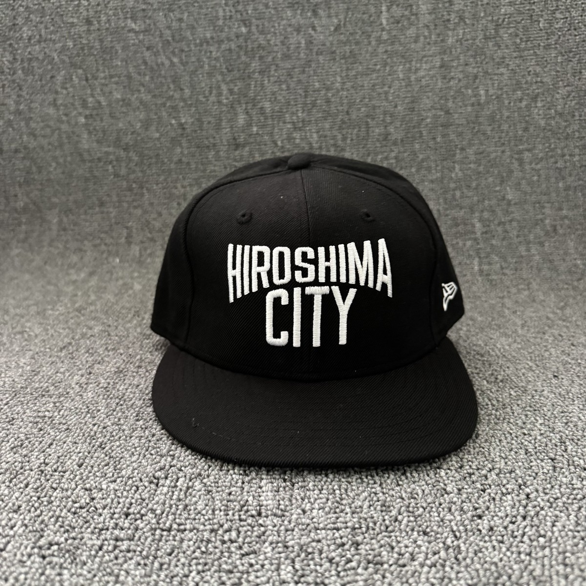 New Era Hiroshima City 59FIFTY Black Fitted Cap 7 5/8 60.6cm