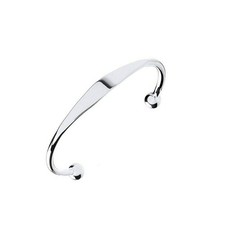 Baby Identity Torque Armreif 925 Punze Jungen und Mädchen Taufe British Made