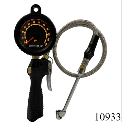 #ad K Tool Air Chuck Tire Inflator Backlit Dial Pressure Gauge 120 PSI Car 3295I $38.25