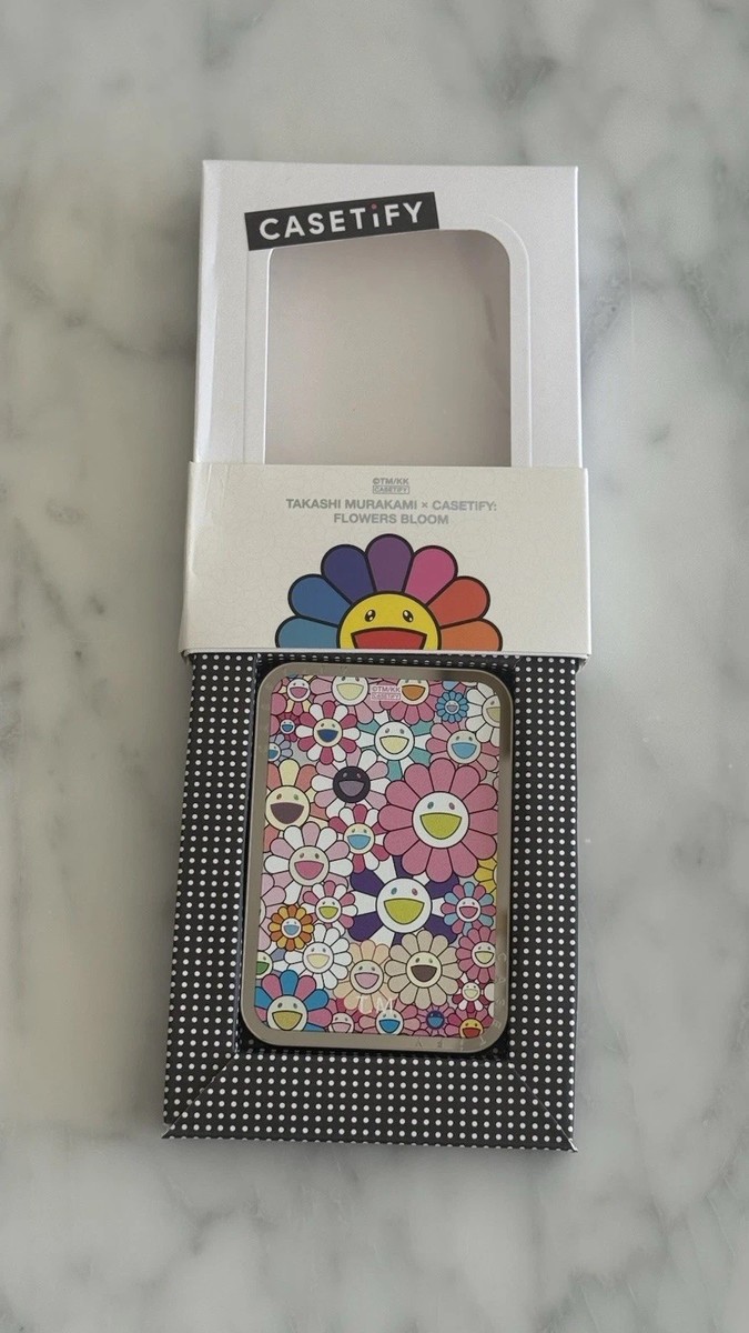 Casetify x Takashi Murakami Flowers Bloom (Pink) Snappy CardHolder