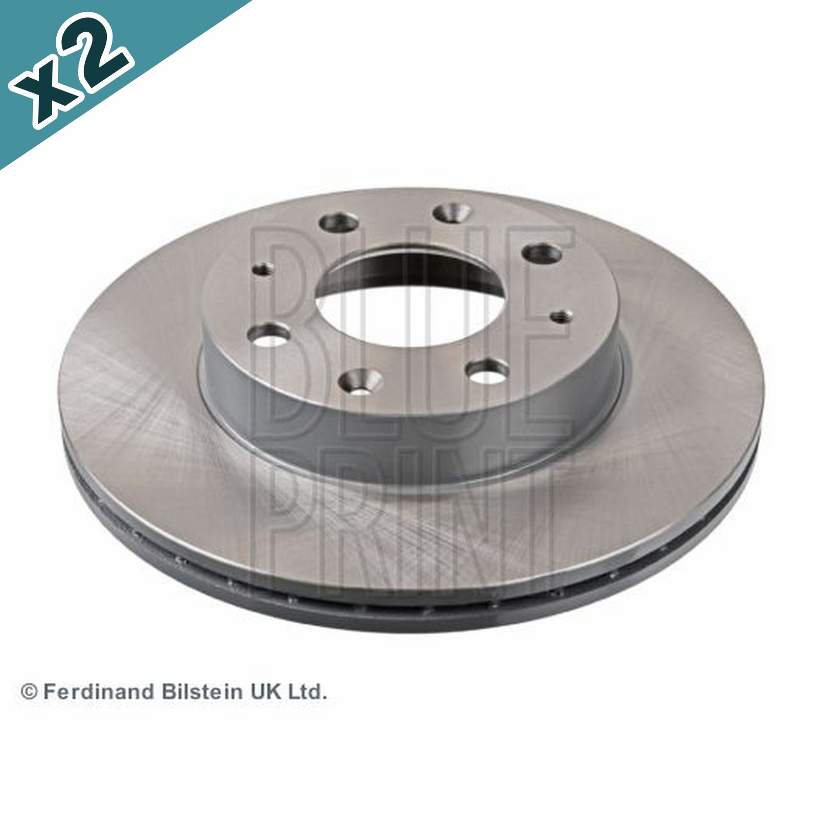 Blueprint ADH24309 Brake Disc Front Fits Honda Ballade Civic CRX Insight Rover
