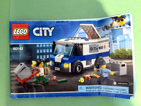 Lego City 60142 Money Transporter 100% complete- No box