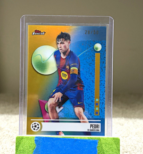 Topps UEFA Champions League 2026 Finest Pedri FC Barcelona #79 Serial /50