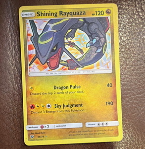 Shining Legends Rayquaza | eBay