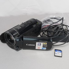 Canon Vixia HF M500 HD Digital Camcorder Bundle Black GOOD/TESTED W 32gb SD