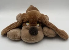 Vintage Russ Berrie & Co SAMUEL 13”  Brown Puppy Hound Dog Plush Stuffed Animal