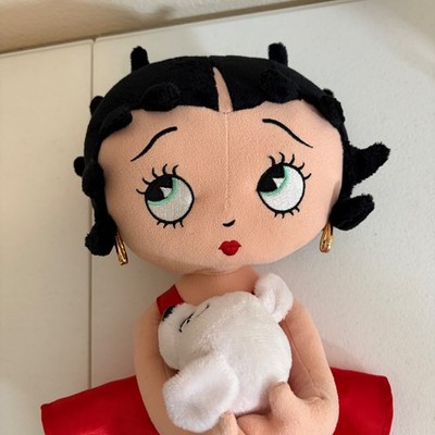 Betty Boop With Dog Plush Stuffed Toy Vintage 2006 King Features
