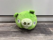 Angry Birds Plush Green Minion Pig 5  No Sound Hartz