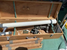 MONOLUX Japanese Astronomical telescope (Model 4380) case & lenses Vintage