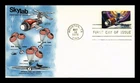 SKYLAB SPACE MISSIONS FDC SCOTT 1529 HOUSTON PHILATELIC SOCIETY US COVER