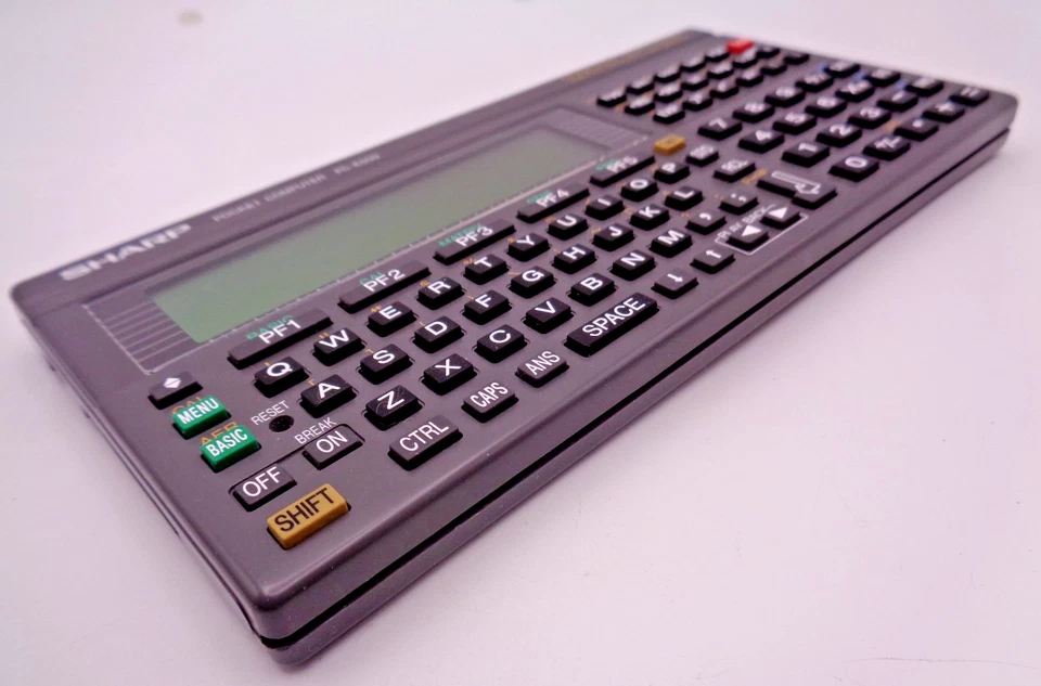 SHARP POCKET COMPUTER PC-E500 (+ COVER) ✅ GETESTET - Bild 2 von 4