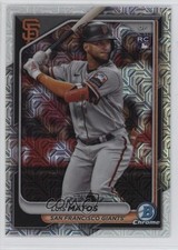2024 Bowman Mega Box Chrome Mojo Refractor Luis Matos #12 10pj