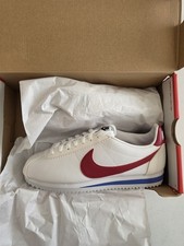 Nike Classic Cortez Forest Gump White Red Blue 2021 807471-103 Womens sz 6.5
