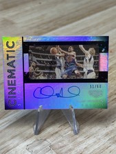 2015-16 Panini Gala Cinematic Signatures Allan Houston /60