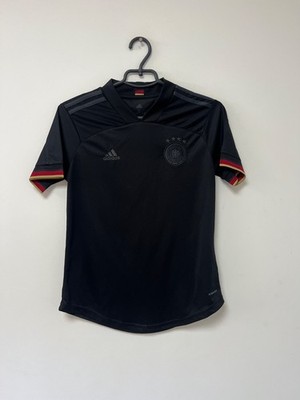 Germany Euro 2020/2021 Away Trikot Football Shirt Adidas Jersey Black Mens  sz S