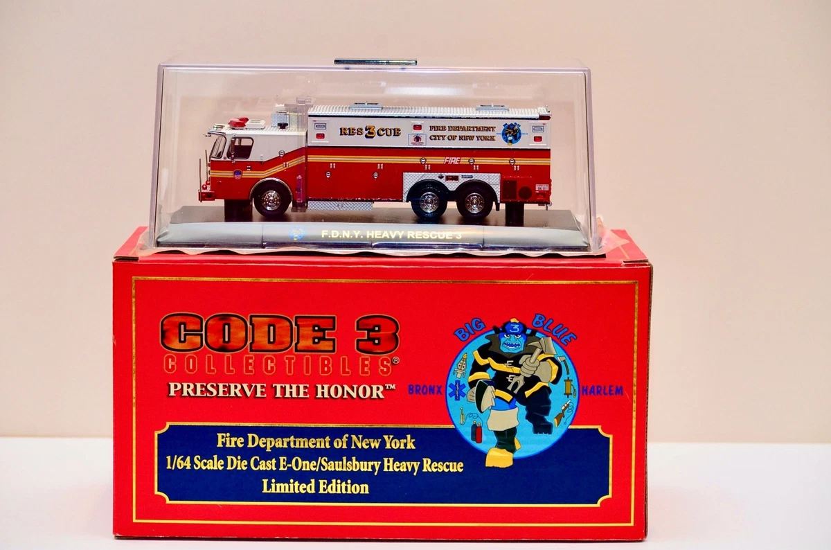 Code 3 New York City Fire Department Contemporary Manufacture