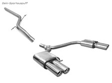 Fox Duplex Racinganlage Audi A5 B8 Coupe 2.0l TFSI +Quattro je 2x90mm rund
