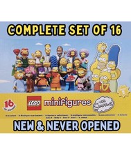 New Sealed Complete Set LEGO 71009 Collectible Minifigures The Simpsons Series 2