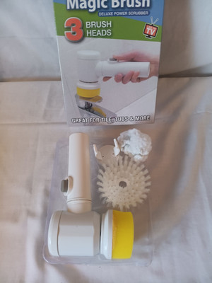 Deluxe Power Scrubber Magic Brush Rechargable As Seen on TV