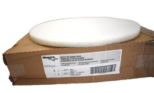 Niagara 4100N Polishing Buffing Pads Shine Wood Floors 20" White Case of 5
