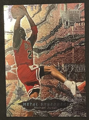 1996-97 Fleer Metal - Metal Shredders Michael Jordan #241