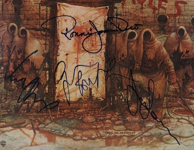 Black Sabbath DIO JSA Autograph Signed Album Vinyl Record Mob