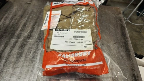 Salisbury  ACC4032PLT Size-XL  Arc Flash Coat 40 Cal Safety PPE NEW SURPLUS