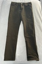 NWOT Polo Ralph Lauren boys' size 16 army green denim skinny jeans