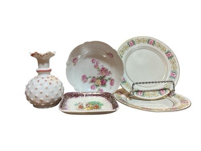 Shabby Chic assortment of china