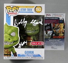 FIGURA POP FIRMADA POR BOBBY CLARK GORN FUNKO EXCLUSIVA STAR TREK AUTOGRAFIADA CERTIFICADO DE AUTENTICIDAD JSA