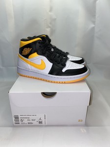 orange yellow black jordan 1