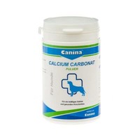 Canina Pharma Calcium Carbonat Pulver | 400G ErgäNzungsfutter F. Hunde