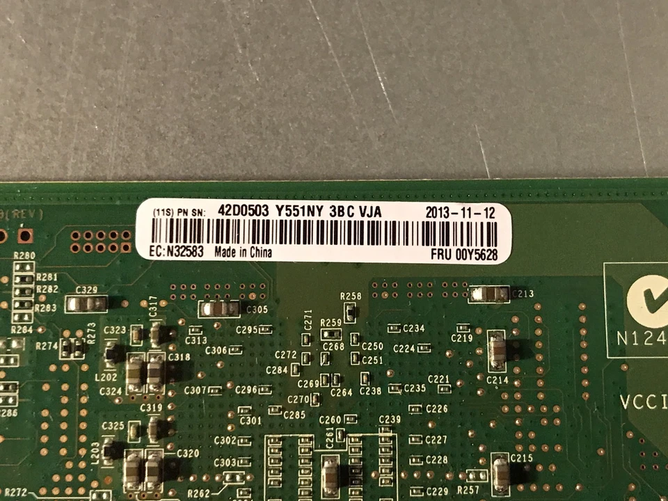 QLE2560 Lenovo IBM QLogic SanBlade 8Gb FC Single Port PCI-e HBA FH w/ 8G SFP FH - Image 4 of 4