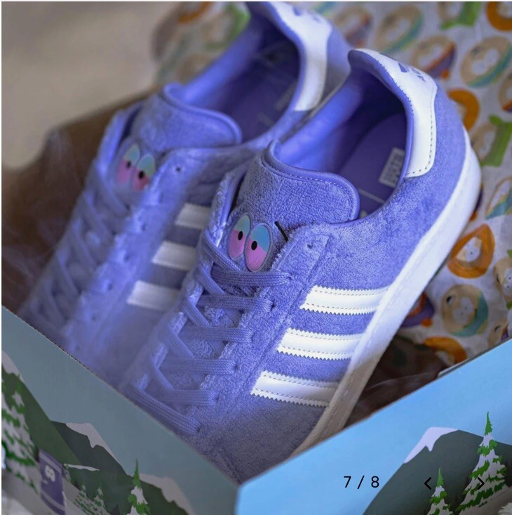adidas gazelle silver green womens adidas Consortium x South Park Campus 80s