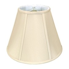 Royal Designs Deep Empire Lamp Shade, Beige, 6 x 12 x 9.25