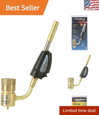 High Capacity TurboTorch STK-99 Self Lighting Hand Torch - 360° Brass ...