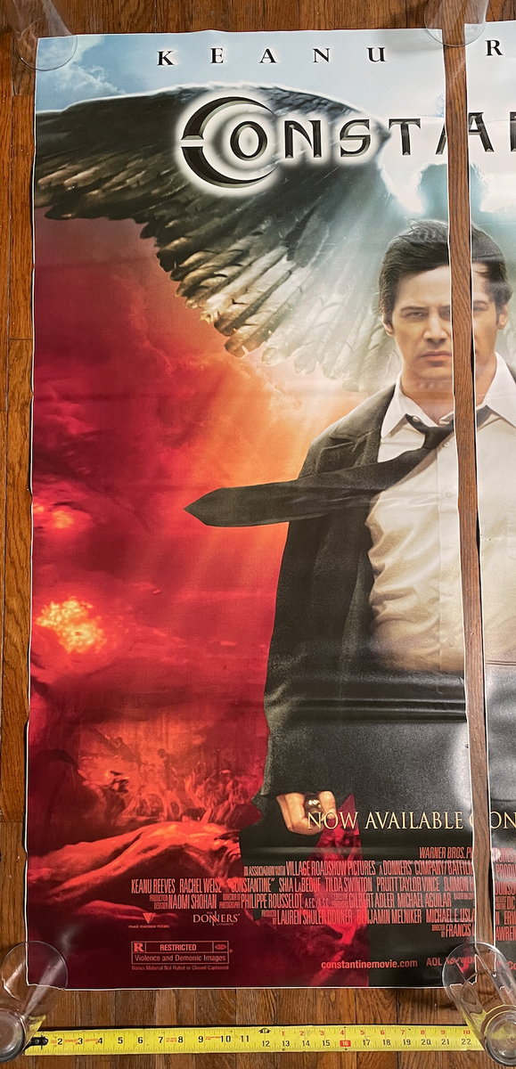 Constantine 2005 Keanu Reeves Official Vinyl Movie Poster 52