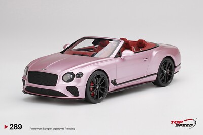 BENTLEY CONTINENTAL GT CONVERTIBLE PASSION PINK - TOPSPEED