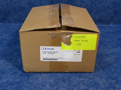 Extron Cable Cubby 650 UT 70-1183-01 Under-Table Cable Access AV Enclosure (C6)