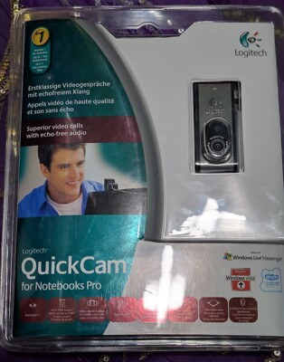 Logitech Quickcam für Notebooks Pro Neu in versiegelter Verpackung