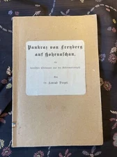 Pancraz from Freyberg on Hohenaschau, a Bavarian nobleman... - Konrad Preger