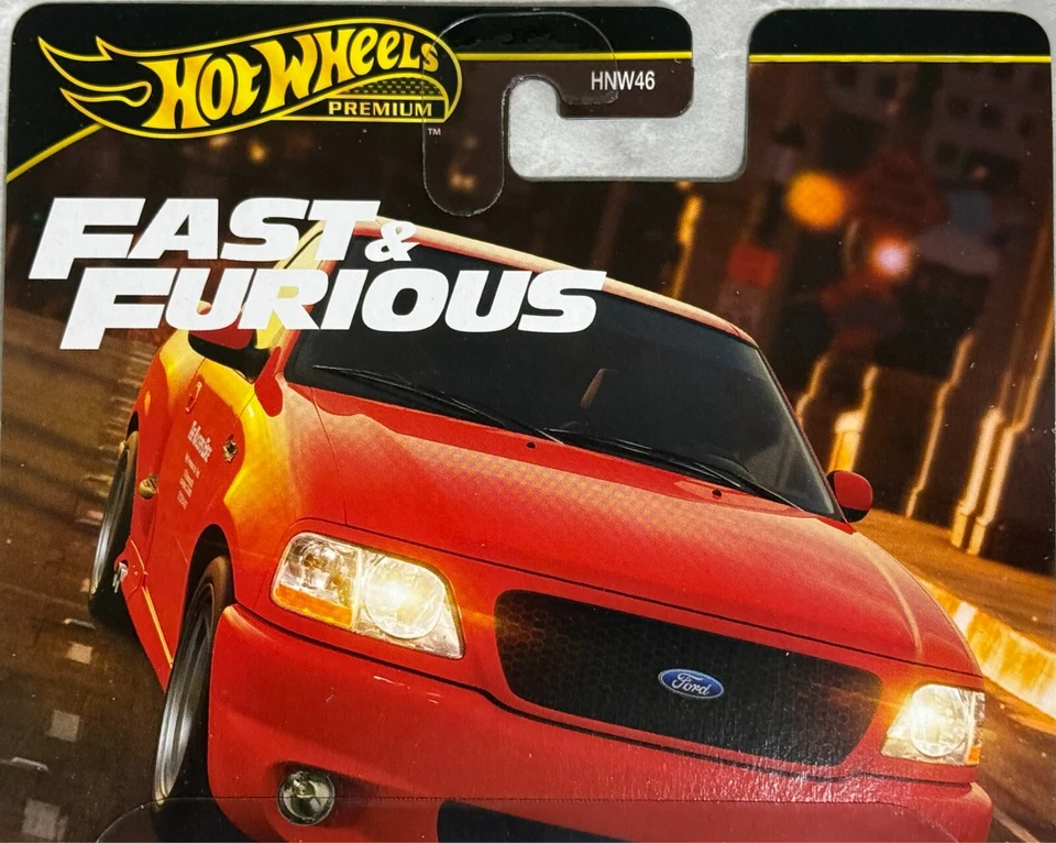 Hot Wheels Fast & Furious Ford F-150 SVT Lightning , Free shipping & protector - Image 3 of 4