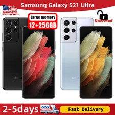 NEW Samsung Galaxy S21 Ultra 5G SM-G998U1 256GB 6.8 Unlocked CDMA GSM Smartphone