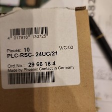 10x Phoenix Contact 2966184 PLC-RSC- 24UC/21 - 2966184