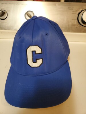 Pacific Headwear Blue Fitted Baseball Hat 