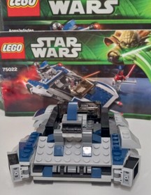 Lego Star Wars Mandalorian Speeder Set 75022 Missing 1 Part No Minifigures