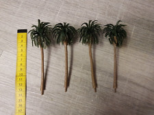 4x Fertige Palme ca. 14 cm 1:35 Miniatur Pflanze Modellbau & Diorama Landschaft