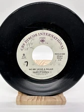 SHELLY LARES Nunca FuIste Mio / No Me CBS DISCOS 81390 PROMO 45 VINYL RECORD